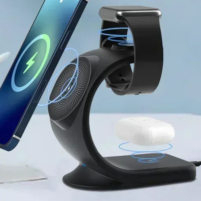 Watch 7 Smartwatch Iphone - Magnetic Wireless Charger 3 in 1