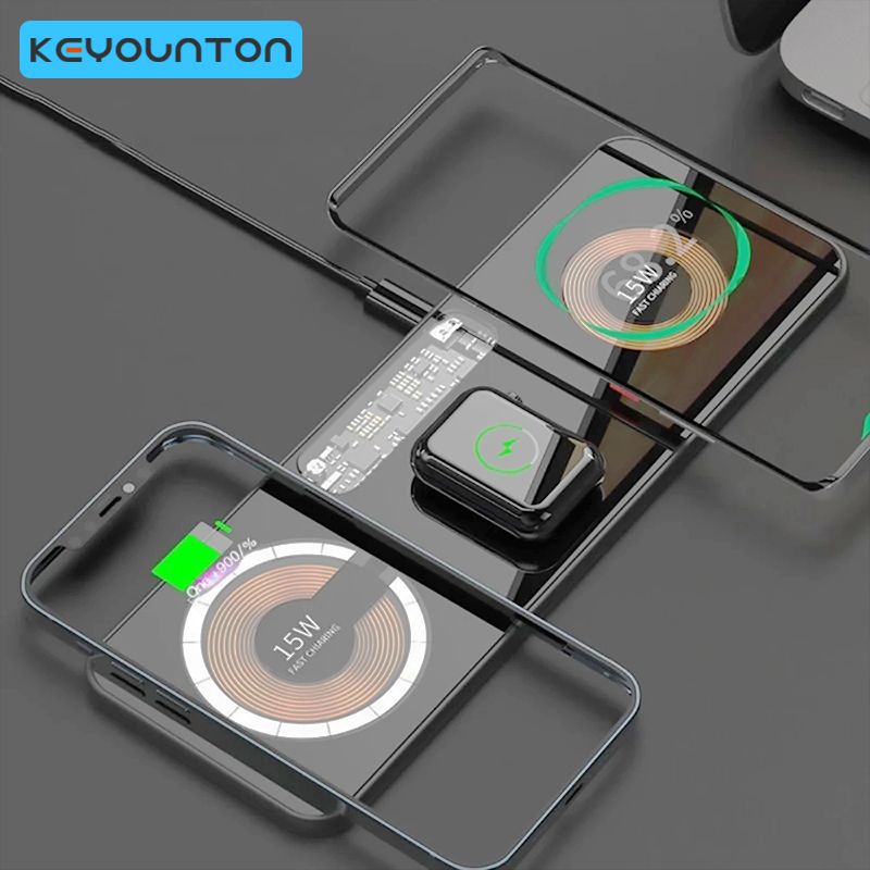 Watch 7 Smartwatch Iphone - Transparent Tempered Glass 3 in 1