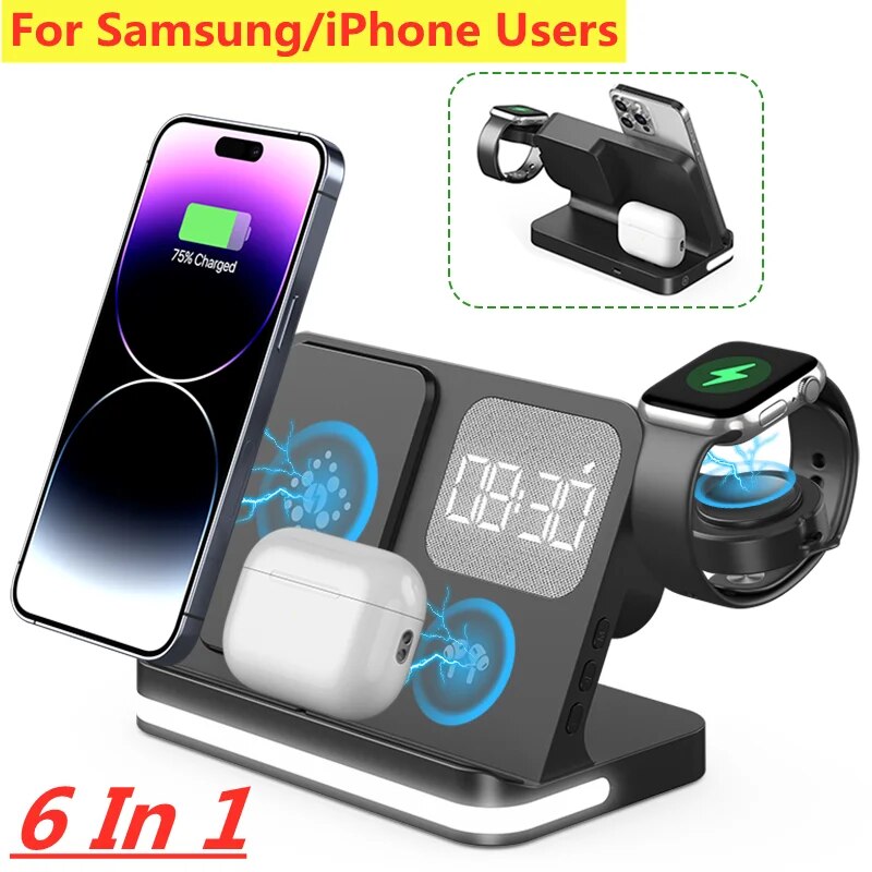Smartwatch Watches For Iphone - Wireless Charger Stand For iPhone 15