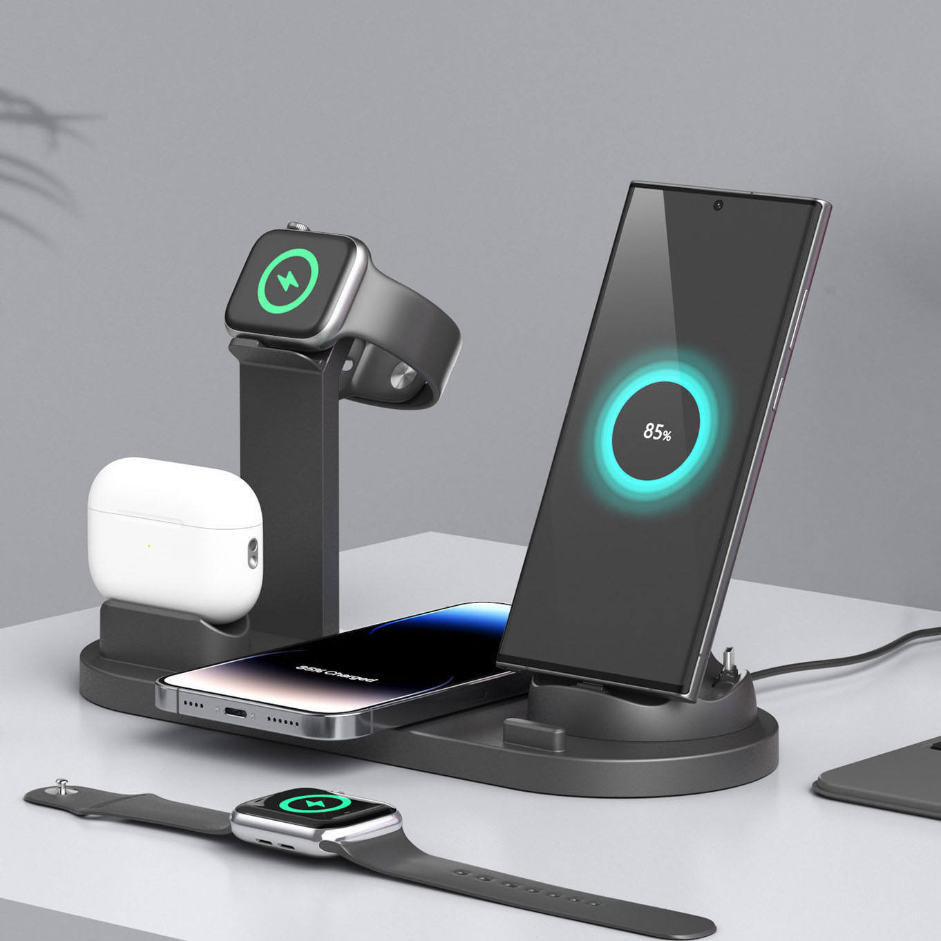 Watch 7 Smartwatch Iphone - 7 in 1 Wireless Chargers Stand