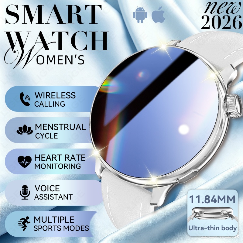 Smartwatch Luxury Watches For Women - LIGE Luxury Women’s Smart Watches 1.27”