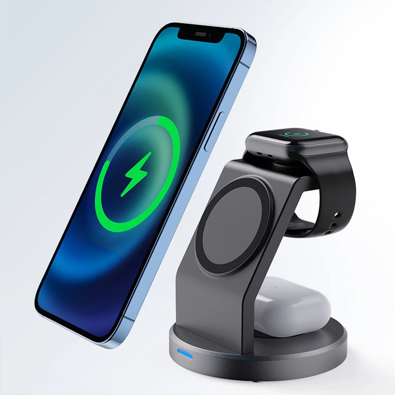 Smartwatch Watches For Iphone - 3 In 1 Wireless Charger Stand