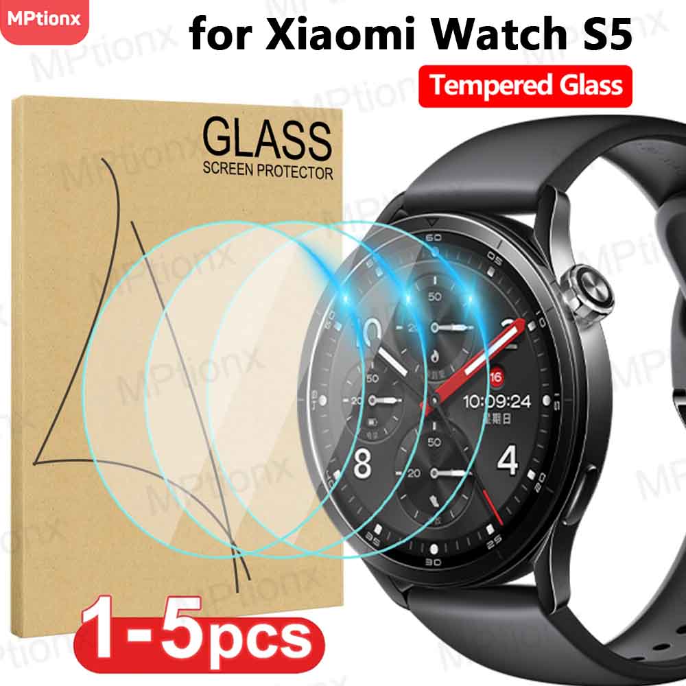 Smart Watch Screen Protector - Tempered Glass for Xiaomi Watch S5