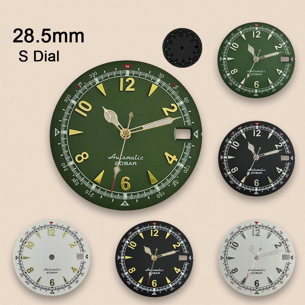 Seiko Watch 5 Sports - Nh35 Dial S Logo 28.5mm Retro