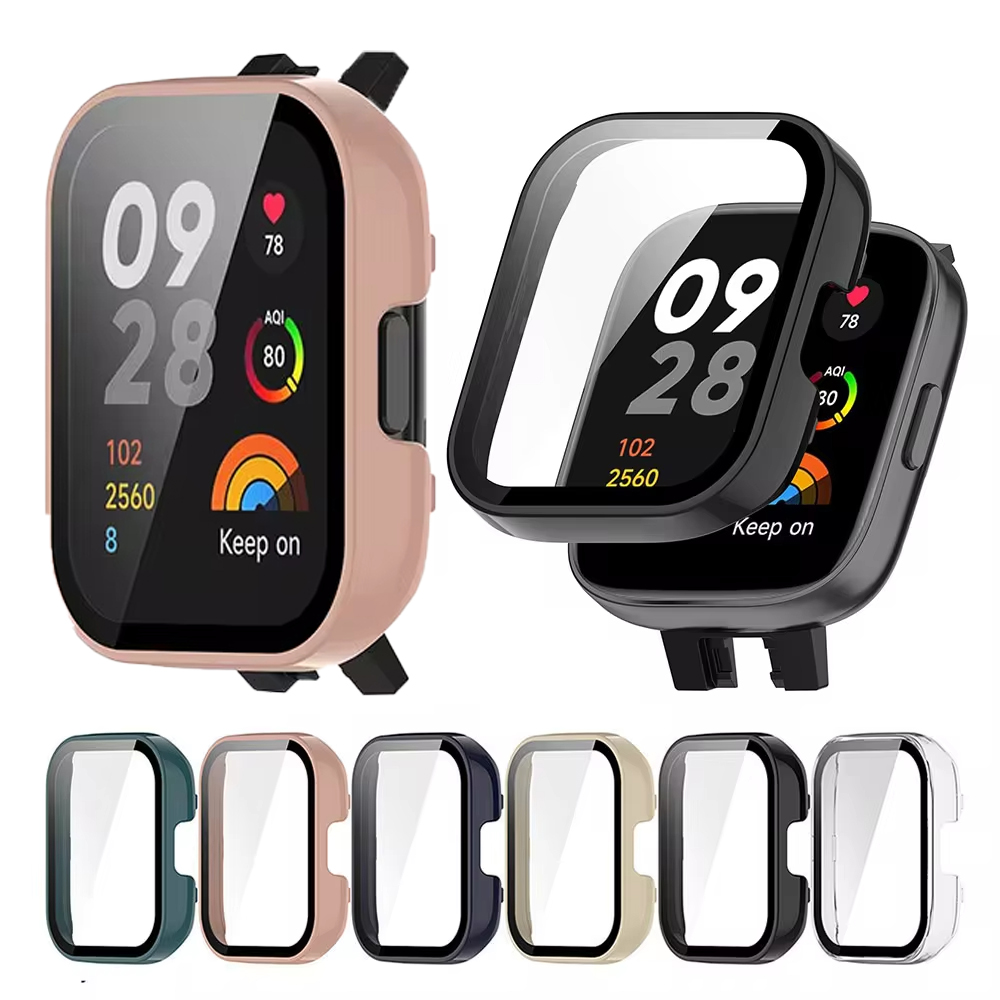 Watch Redmi - Tempered Glass+Protective Cover Case for Redmi