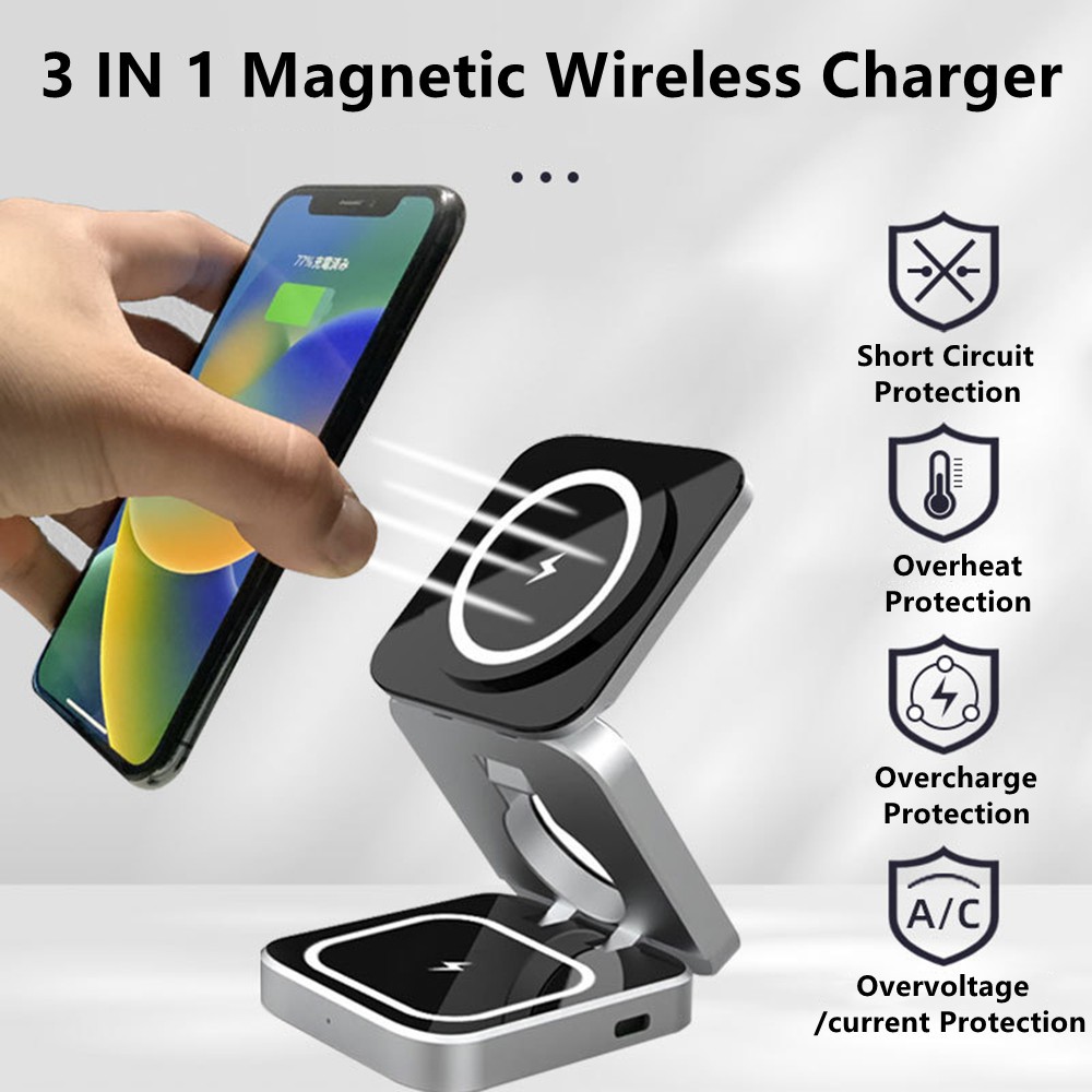 Watch 7 Smartwatch Iphone - Foldable Magnetic Wireless Charger Stand Magnet