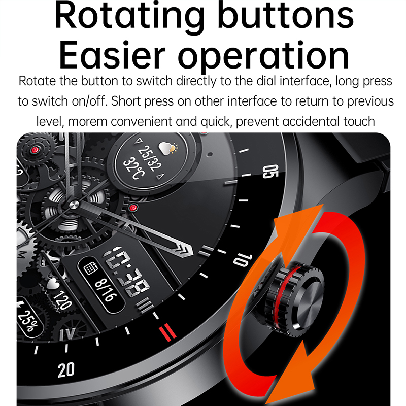 ECG+PPG Bluetooth Call Smart W - Smartwatch Nothing Watches recension och pris