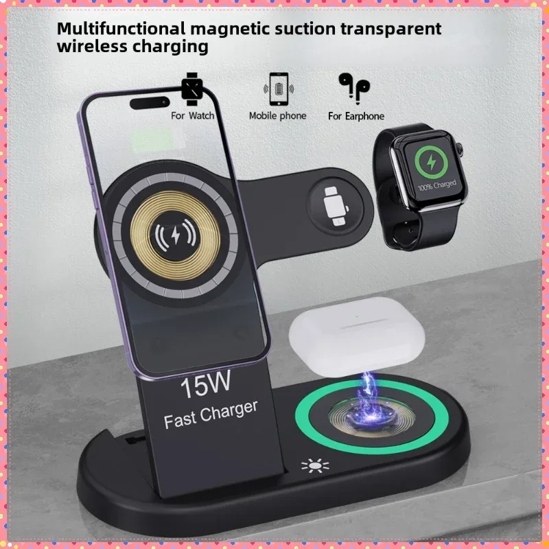 15W Fast Wireless Charger Stan - Watch 7 Smartwatch Iphone recension och pris