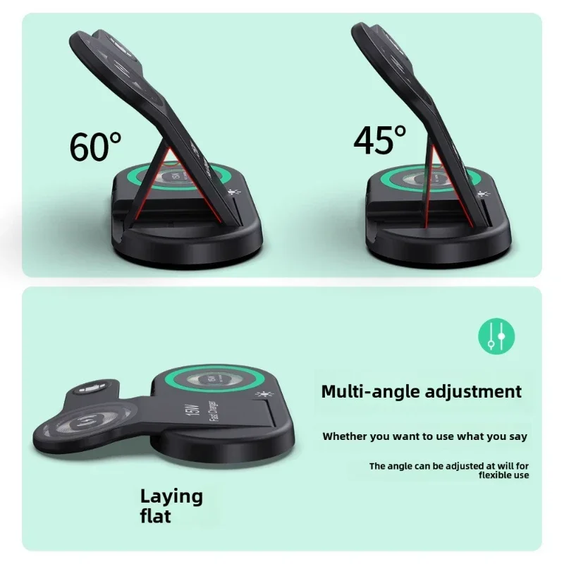 15W Fast Wireless Charger Stan - Watch 7 Smartwatch Iphone recension och pris