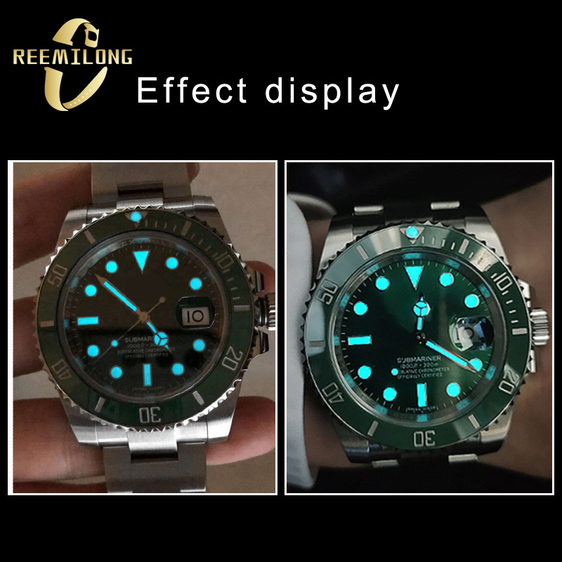 2.4x0.9mm 2.3x0.45mm Blue Gree - Rolex Watch Submariner recension och pris