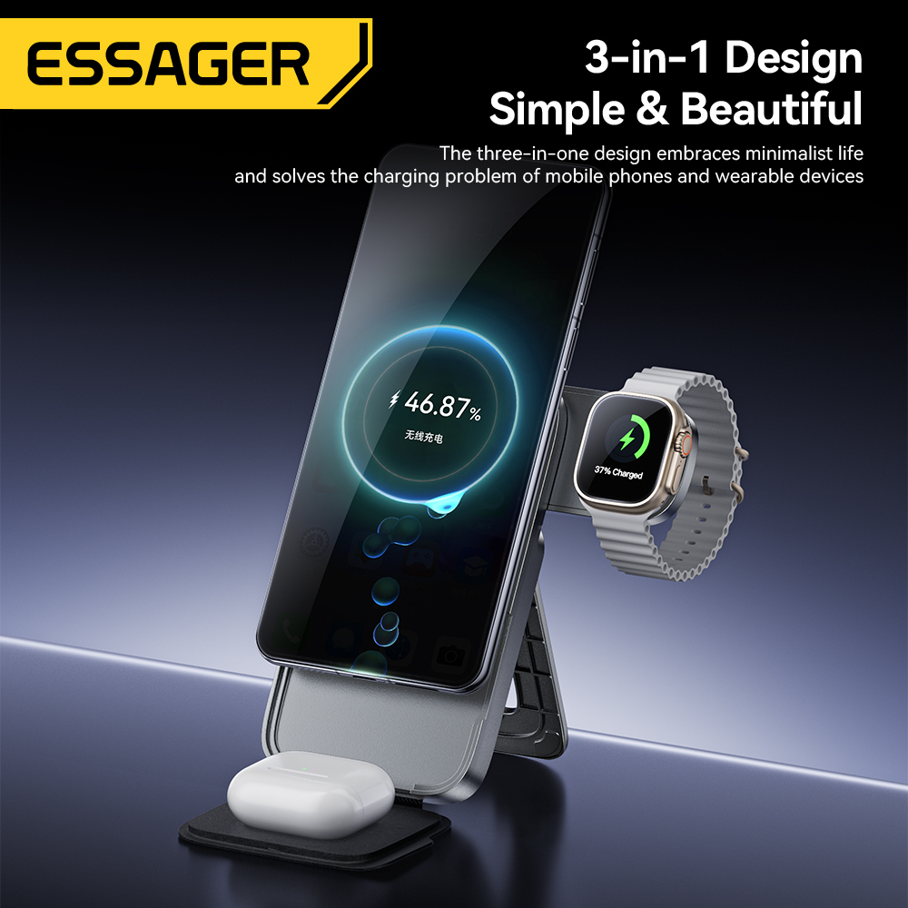 Essager 3-in-1 Portable Foldin - Smartwatch Watches For Iphone recension och pris