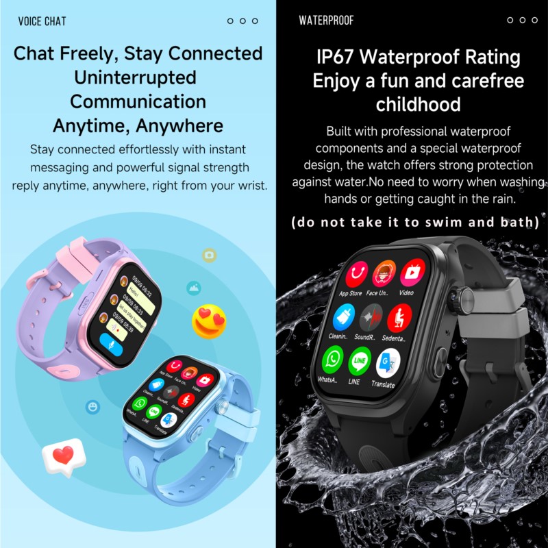 Kids 4G Smartwatch with 2.0 In - Smartwatch Watches For Boys recension och pris