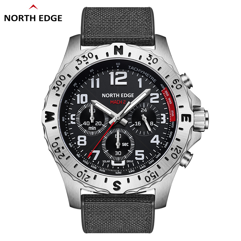 NORTH EDGE Men Watch Solar Pow - Smartwatch Premium Watches For Men recension och pris