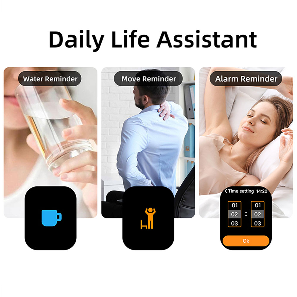 New 1.83''Screen Smartwatch Wi - Smartwatch Watches Gift For Women recension och pris