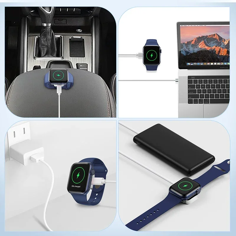2 in 1 Portable Metal Magnetic - Watch 7 Smartwatch Iphone recension och pris