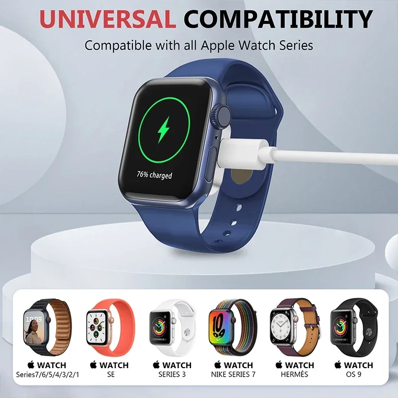 2 in 1 Portable Metal Magnetic - Watch 7 Smartwatch Iphone recension och pris
