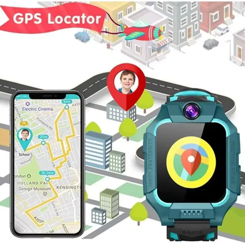 New Kids Smart Watch SOS Antil - Smartwatch Watches For Boys recension och pris