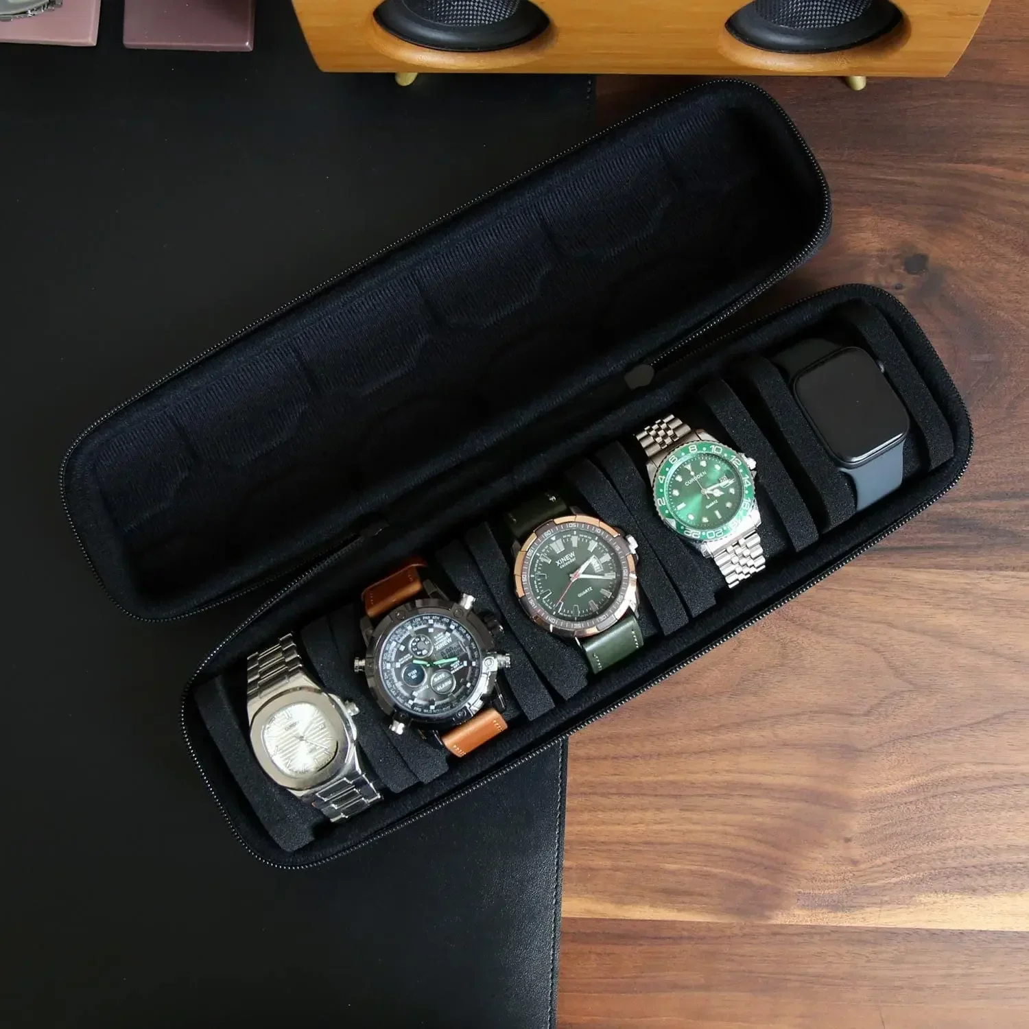 Watch Box Organizer For Men or - Tag Watches Smartwatch recension och pris