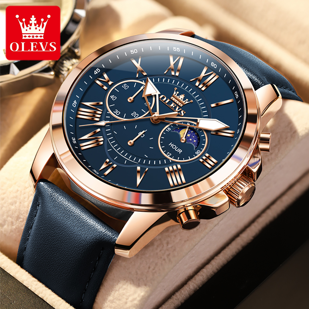 OLEVS 3632 Men Brand Watch Mul - Smartwatch Watches Brands For Men recension och pris
