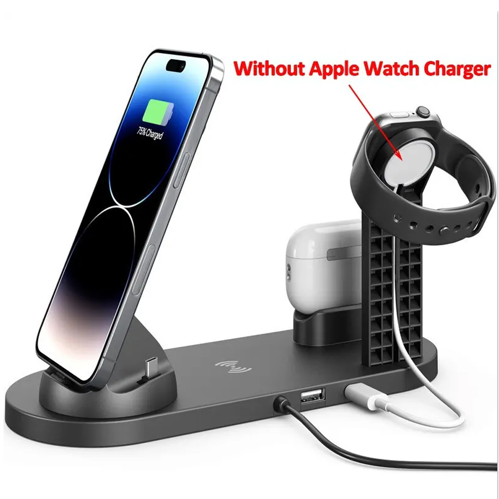 30W 7 in 1 Wireless Charger St - Watch 7 Smartwatch Iphone recension och pris