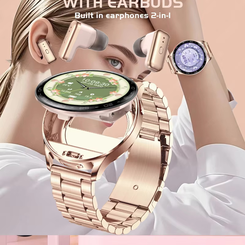TWS 2-in-1 Headset Smart Watch - Smartwatch Luxury Watches For Women recension och pris
