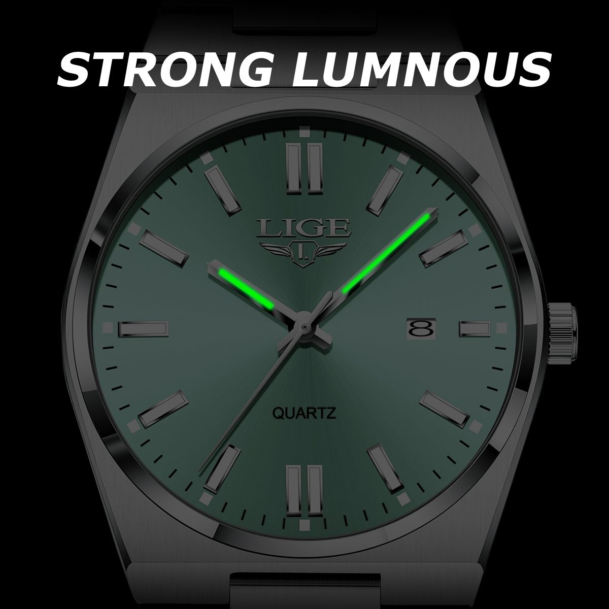 LIGE Luxury Brand Men Watches  - Smartwatch Watches Brands For Men recension och pris