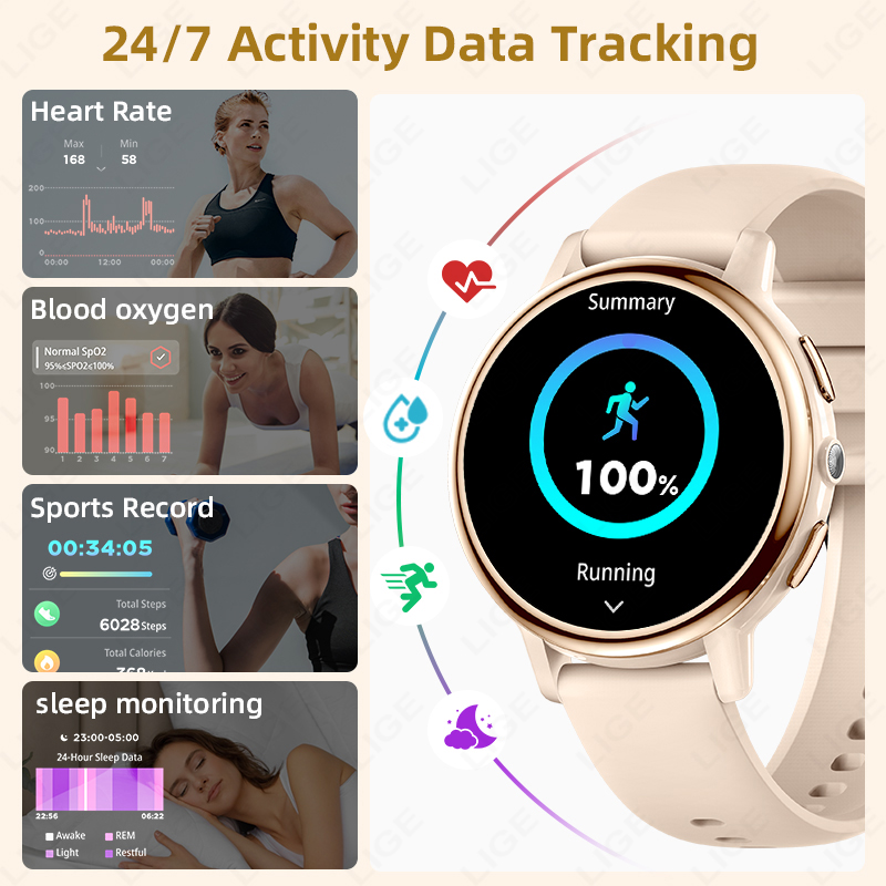 2026 LIGE Women Smart Watch Lu - Smartwatch Luxury Watches For Women recension och pris