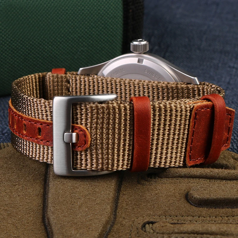 High quality  Nylon 20mm 22mm  - Nato Strap Nylon recension och pris