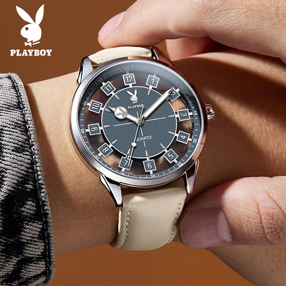 PLAYBOY 3137 Brand Quartz Move - Smartwatch Watches Brands For Men recension och pris