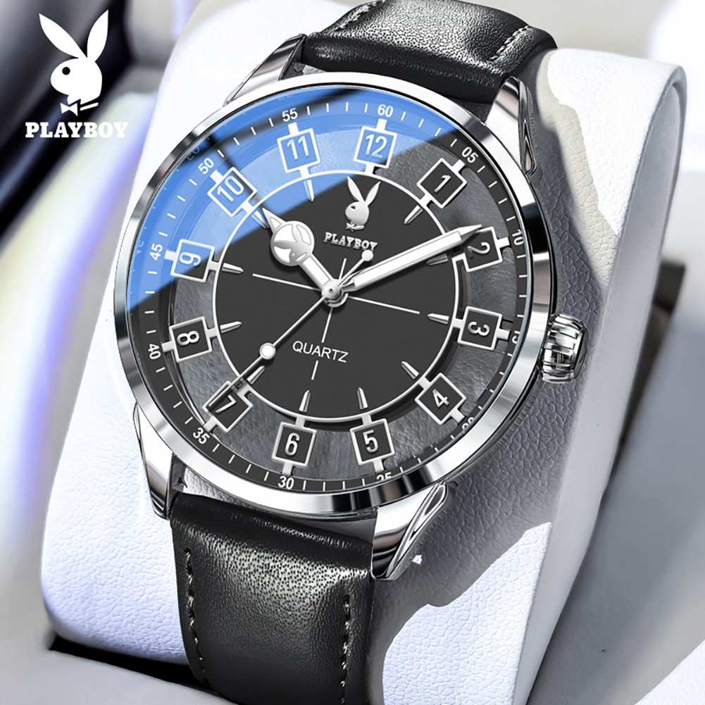 PLAYBOY 3137 Brand Quartz Move - Smartwatch Watches Brands For Men recension och pris