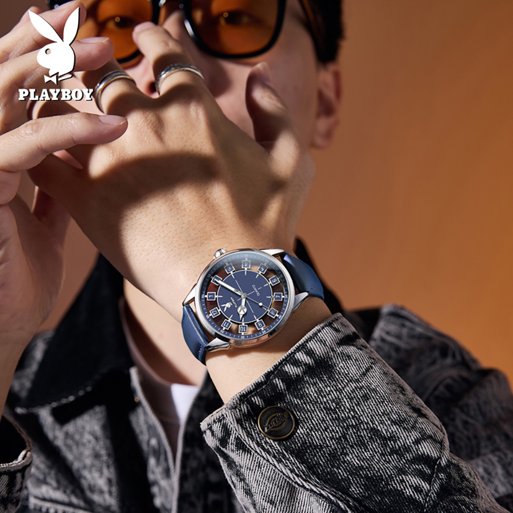 PLAYBOY 3137 Brand Quartz Move - Smartwatch Watches Brands For Men recension och pris