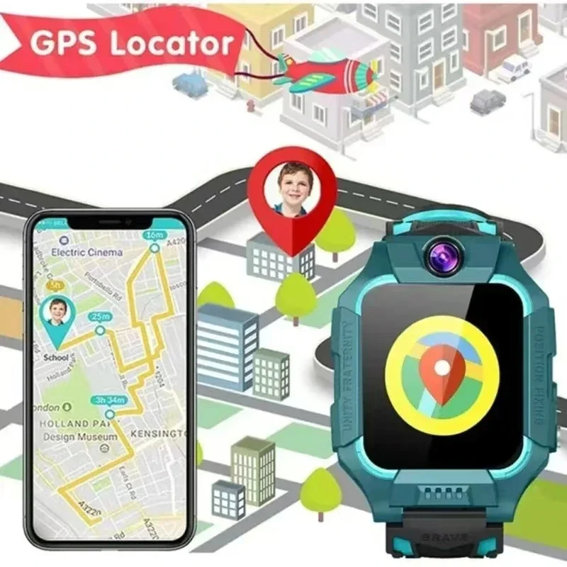 Lenovo 5G Kids Smart Watch Gif - Smartwatch Watches For Boys recension och pris