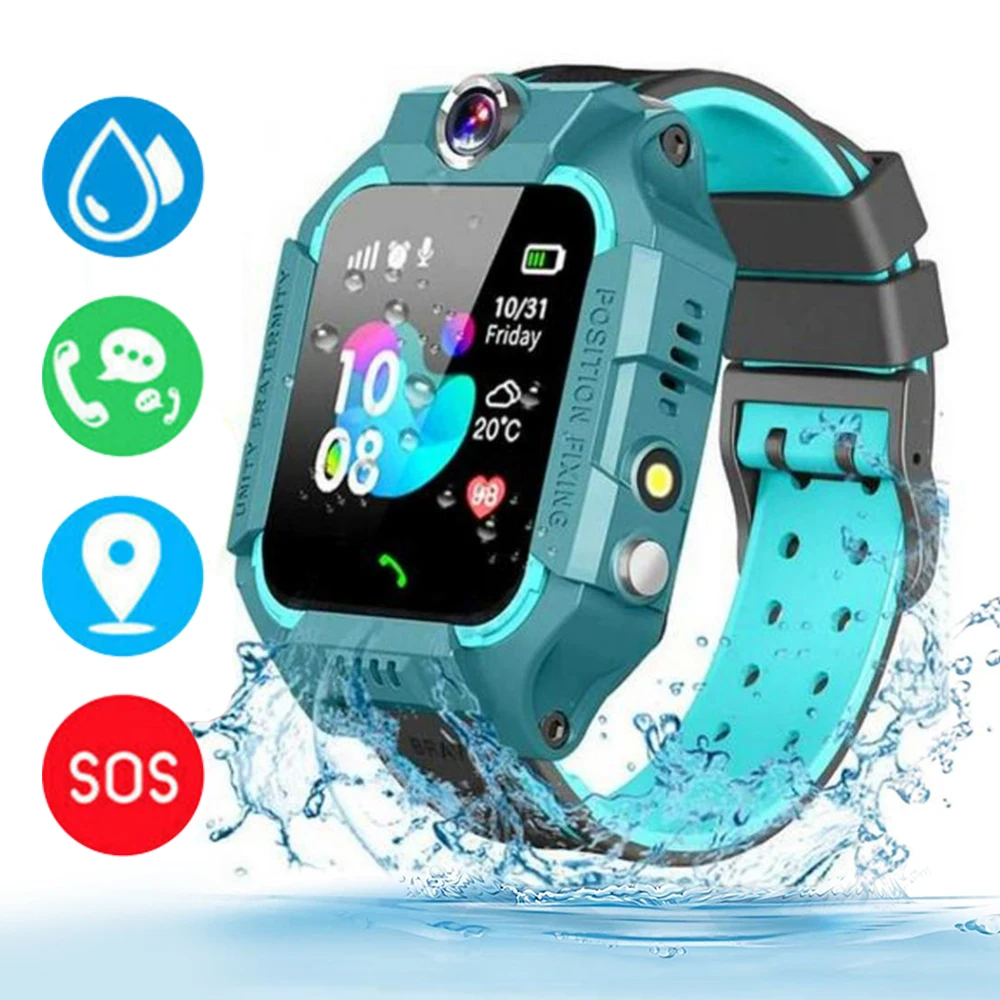 New Kids 2G Smart Watch SOS LB - Smartwatch Digital Watches For Kids recension och pris