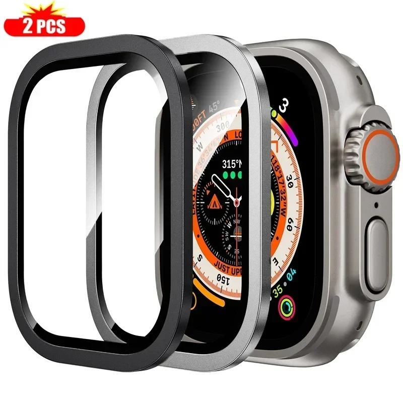 2PCS Tempered Glass for Apple  - Smartwatch Watches Gift For Women recension och pris