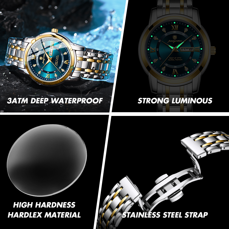 PAAZOMU Watch Men Women Diamon - Smartwatch Watches Girls recension och pris