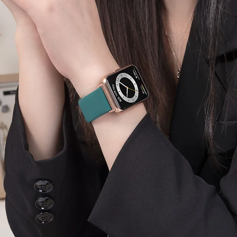 Sport Band For Huawei Watch FI - Tag Watches Smartwatch recension och pris