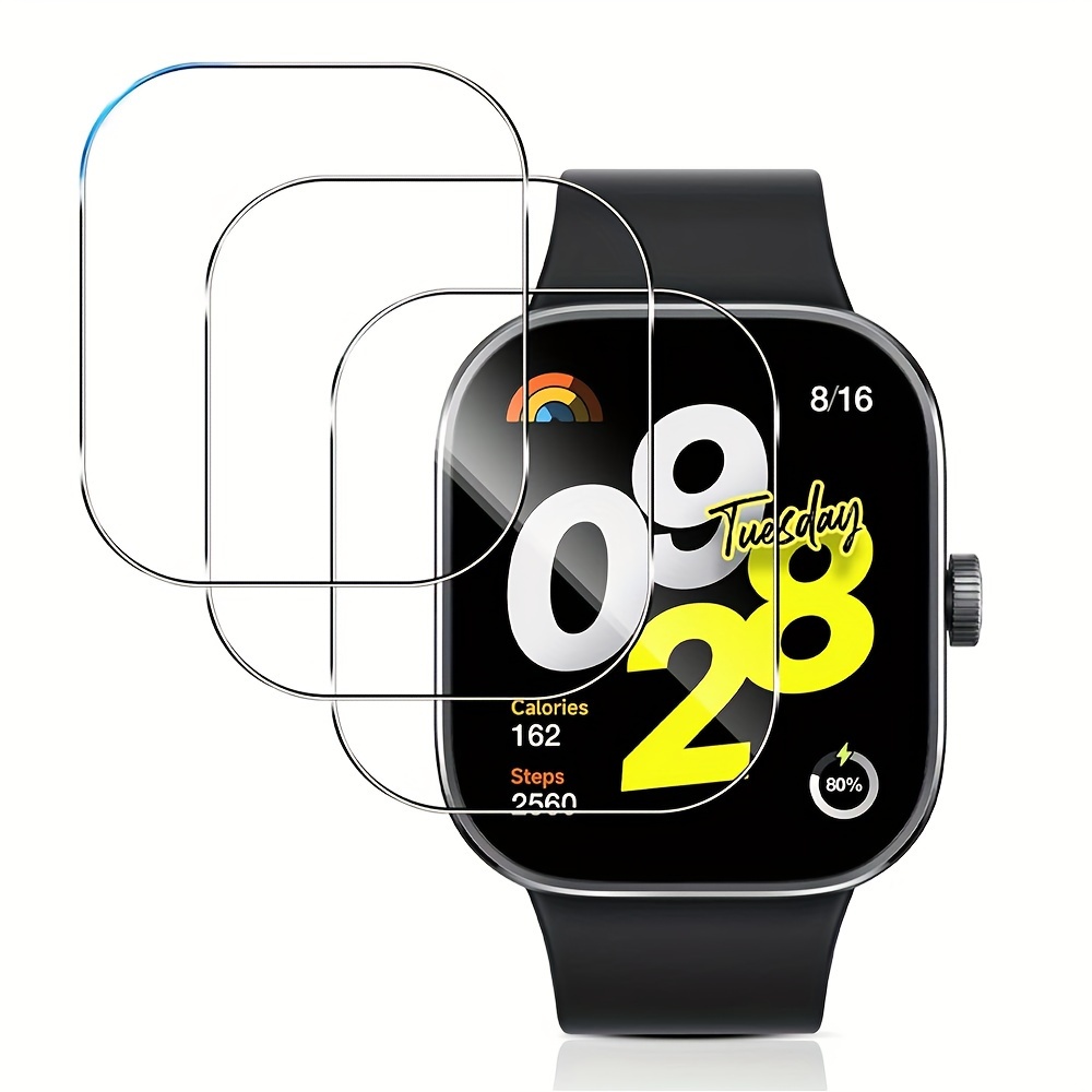 3-5Pcs Premium Tempered Glass  - Watch Redmi recension och pris
