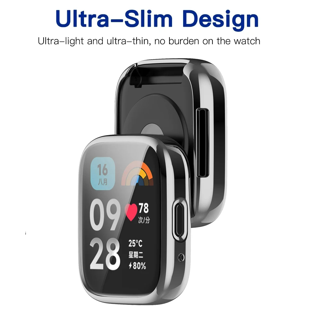 TPU Screen Protector Cover For - Watch Redmi recension och pris