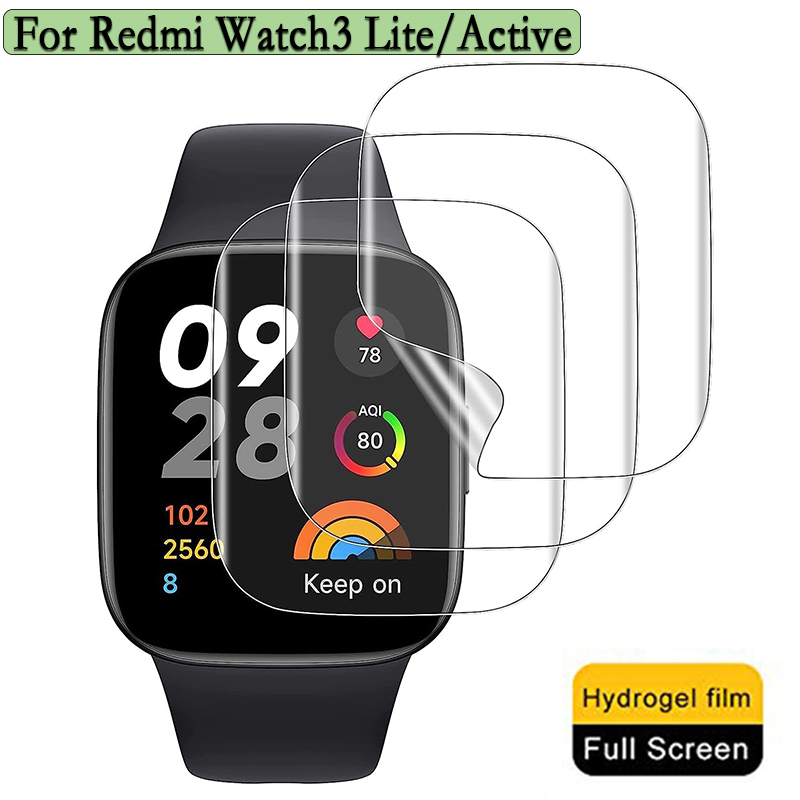 3/6pcs Hydrogel Protective Fil - Watch Redmi recension och pris