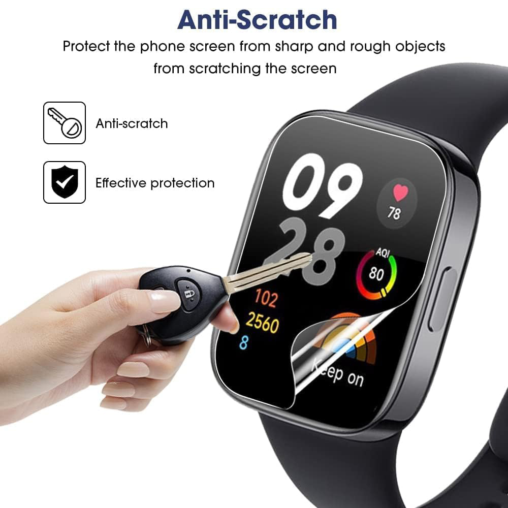 3/6pcs Hydrogel Protective Fil - Watch Redmi recension och pris