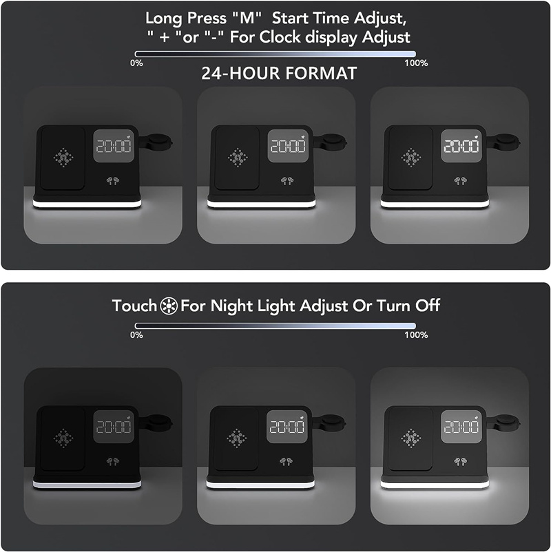 Wireless Charger Stand For iPh - Smartwatch Watches For Iphone recension och pris