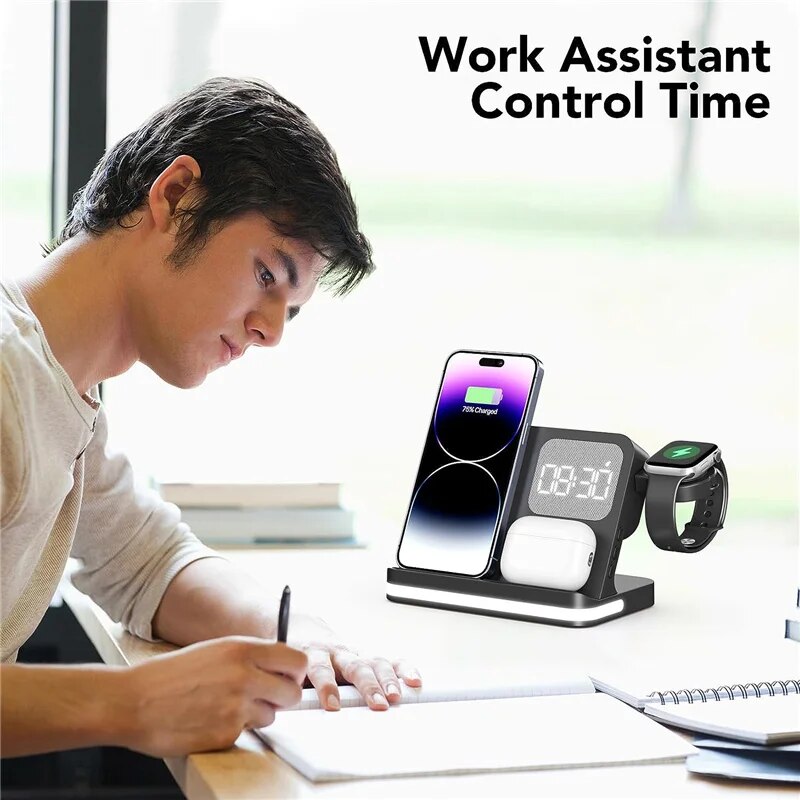 Wireless Charger Stand For iPh - Smartwatch Watches For Iphone recension och pris