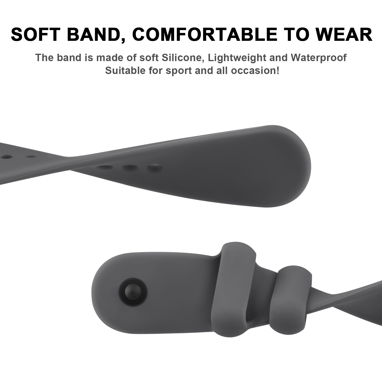 Silicone Strap For Xiaomi Mi S - Tag Watches Smartwatch recension och pris