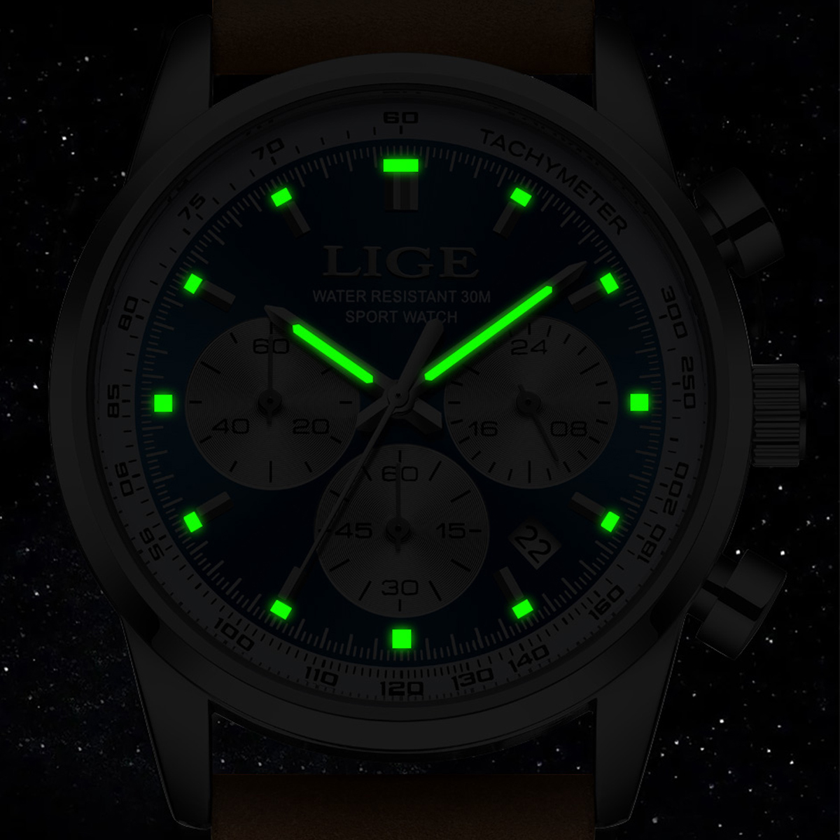 LIGE Top Brand Men's Quartz Wa - Smartwatch Watches Brands For Men recension och pris