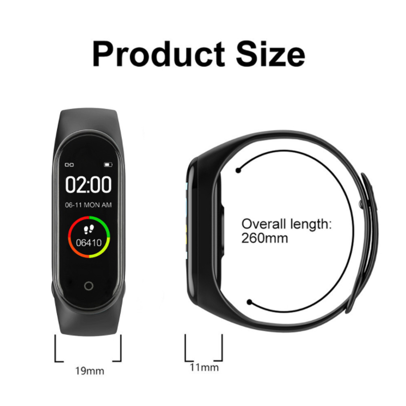 M4 Smart Watchs Sport Wristban - Smartwatch Branded Watches For Women recension och pris