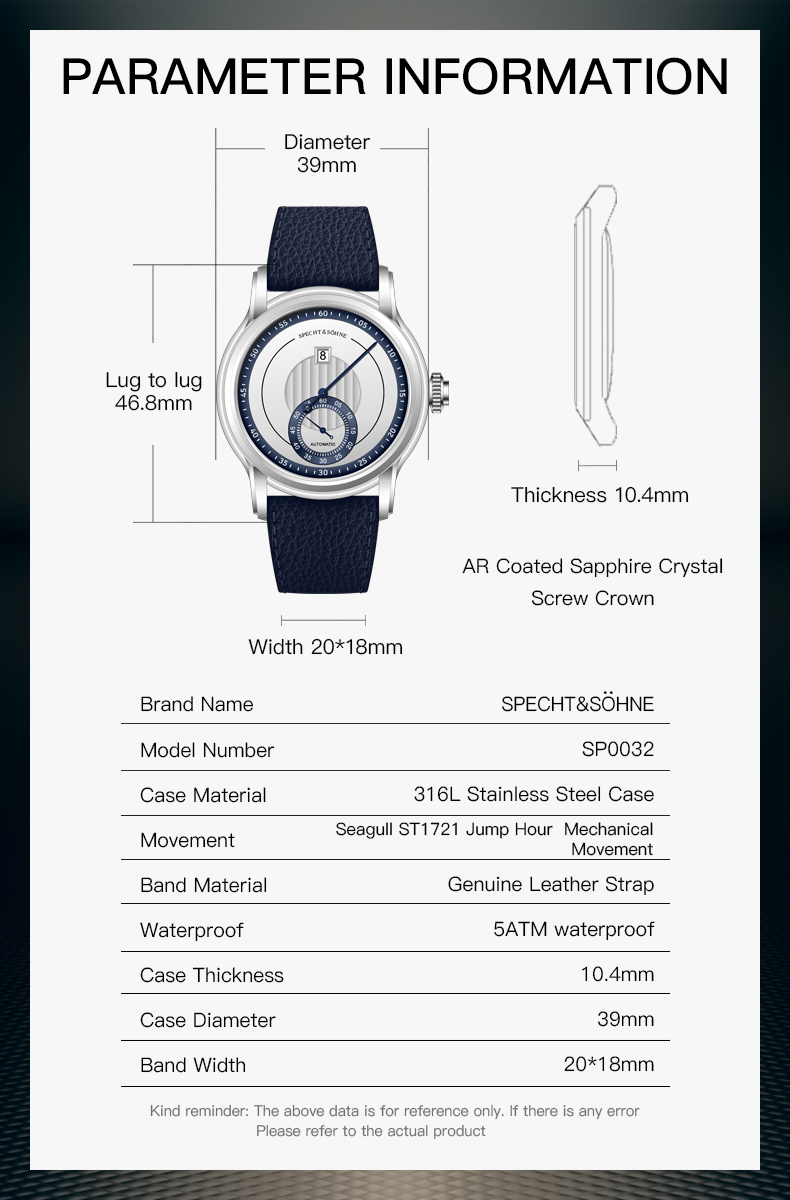 2026 New Luxury Specht & Söhne - Seiko Watch Presage recension och pris