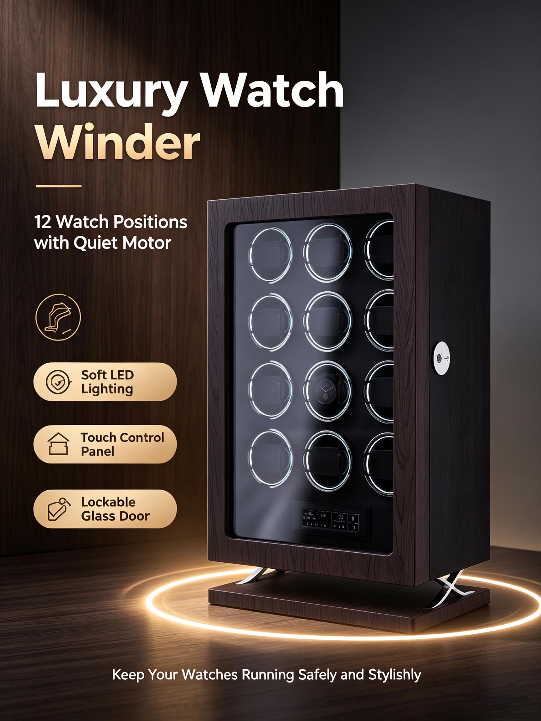 IBBETON Luxury Adjustable Touc - Tag Watches Smartwatch recension och pris
