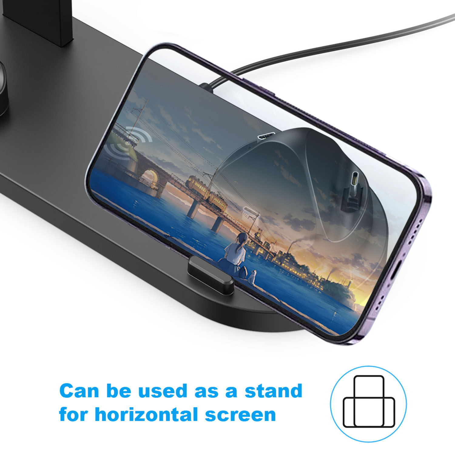 7 in 1 Wireless Chargers Stand - Watch 7 Smartwatch Iphone recension och pris