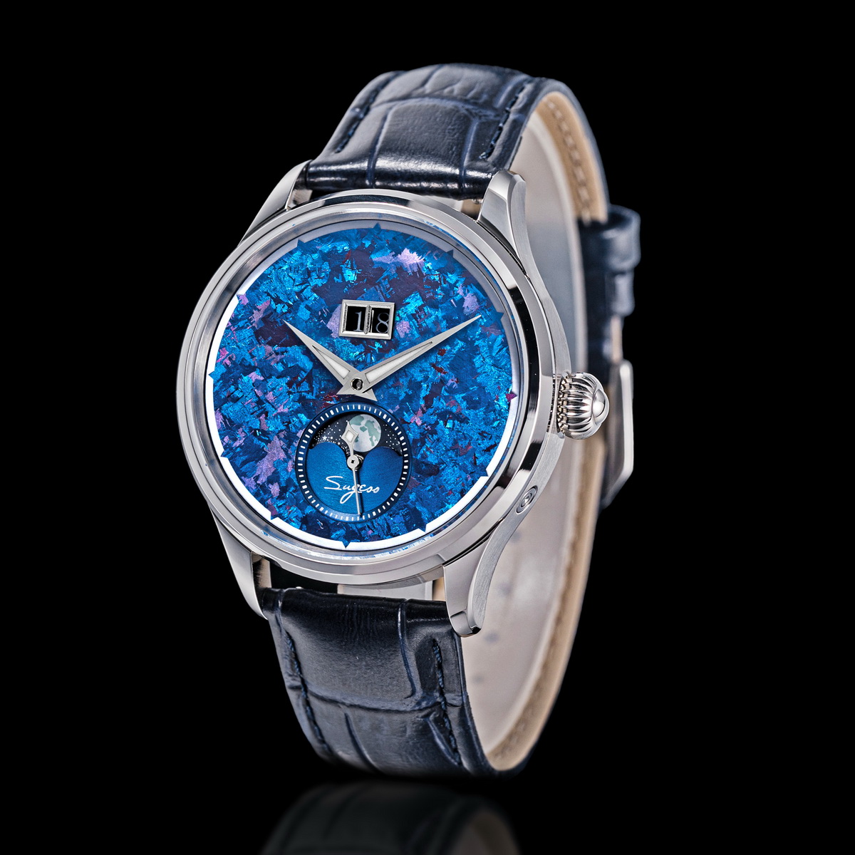 Sugess Watch of Men Moonphase  - Seiko Watch Presage recension och pris