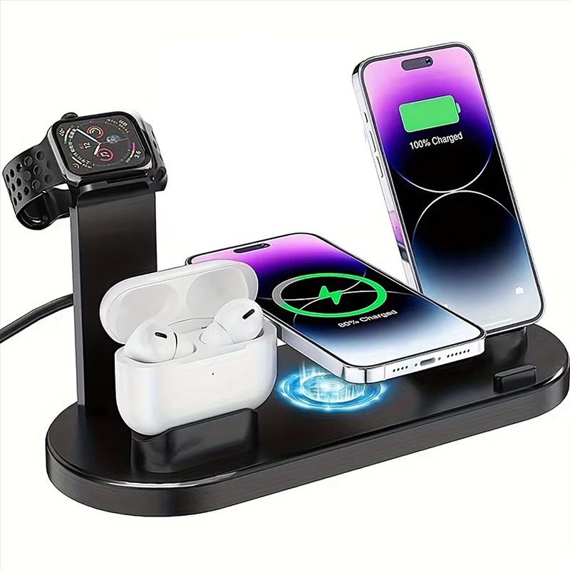 7 in 1 Wireless Charger Stand  - Watch 7 Smartwatch Iphone recension och pris